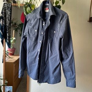 Vintage wranglers button up